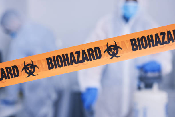 Professional Blood Cleanup technician working in Yuba City, CA